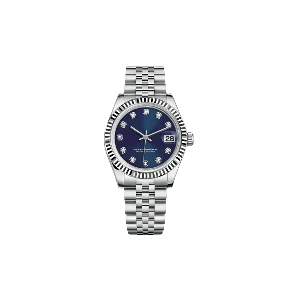Lady DateJust Gem Blue – Silver Edition 31mm