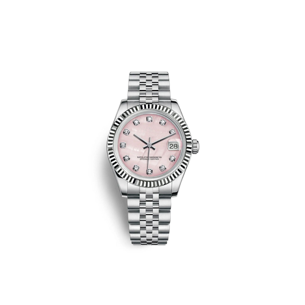 Lady DateJust Gem Pink – Silver Edition 31mm