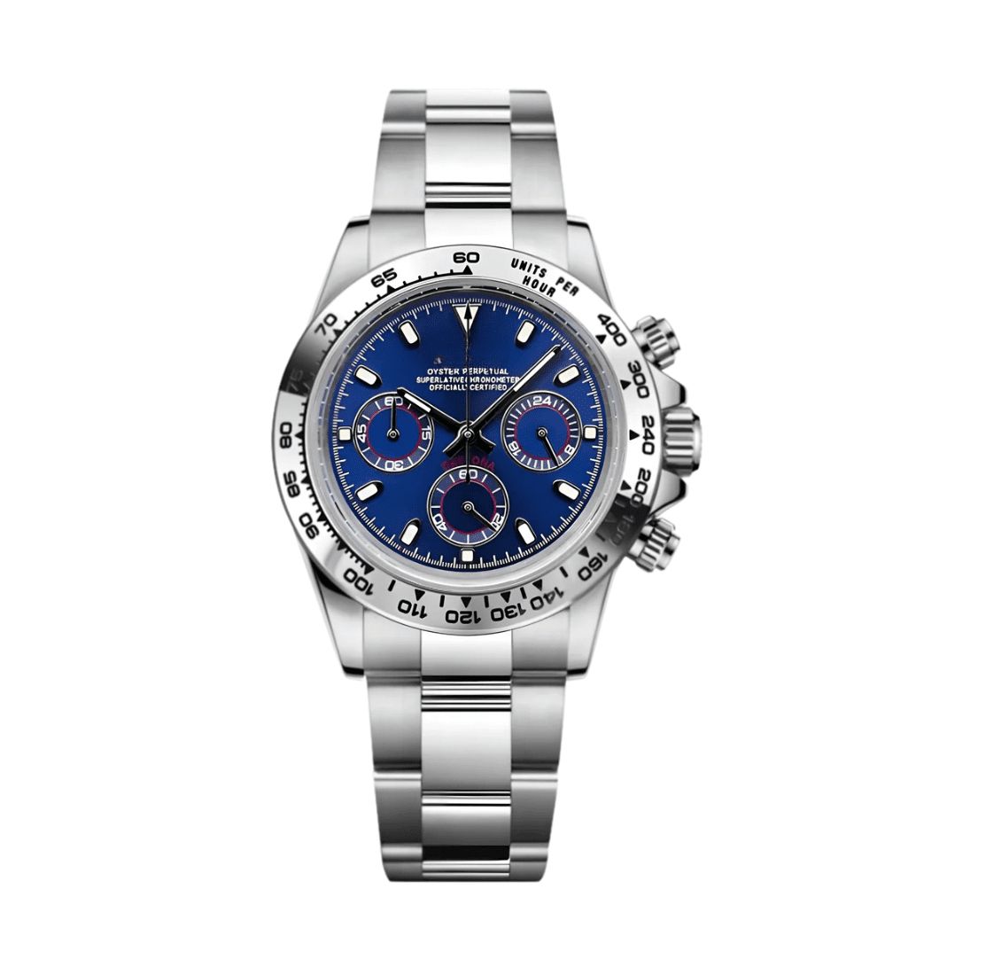 Seiko Daytona x Blue Chronograph (Oyster) - 40mm