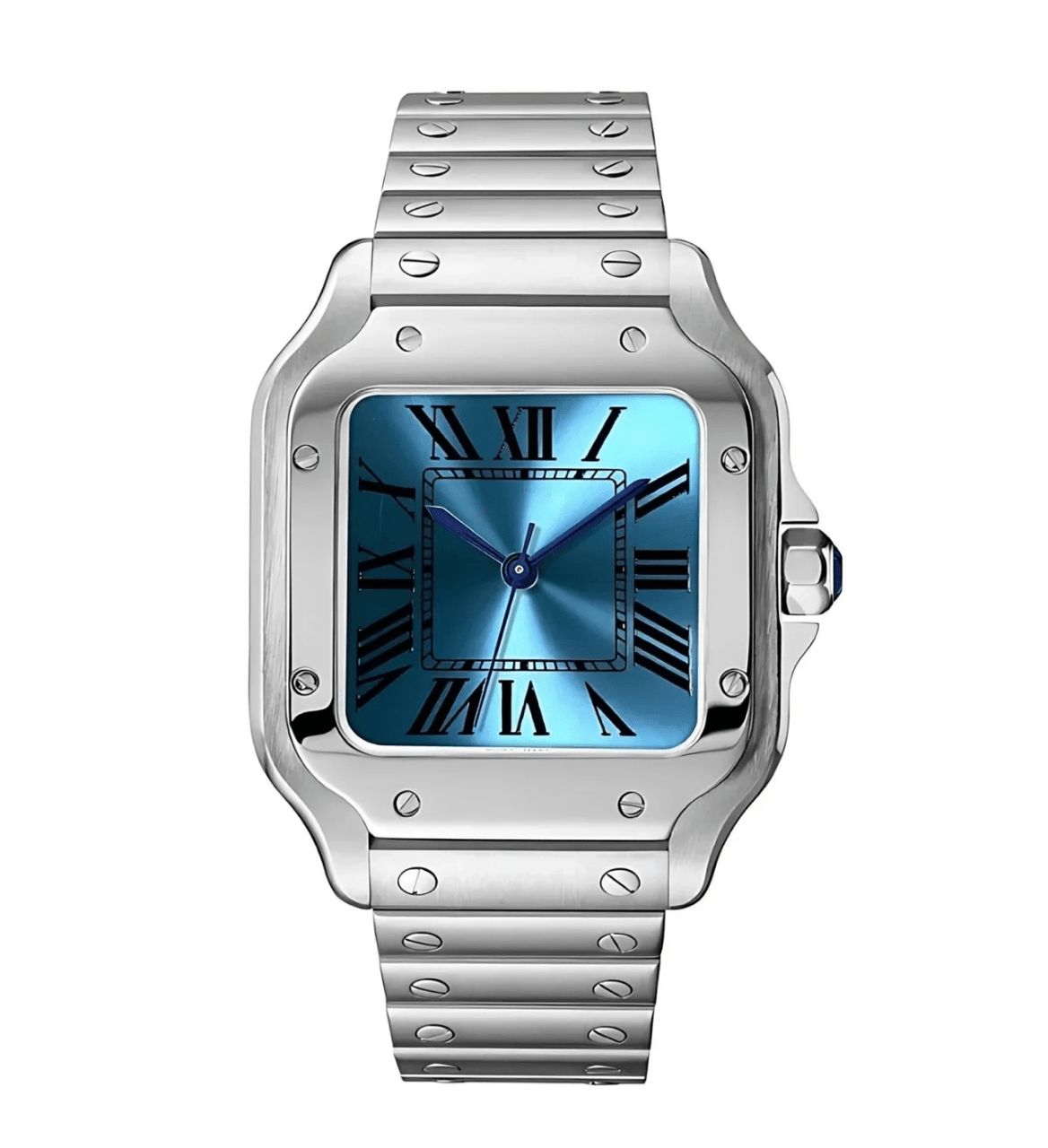 Seiko Santos Ice Blue Dial-38mm