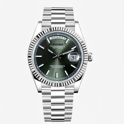 Seiko Day-Date – Mint Green Dial - 40mm