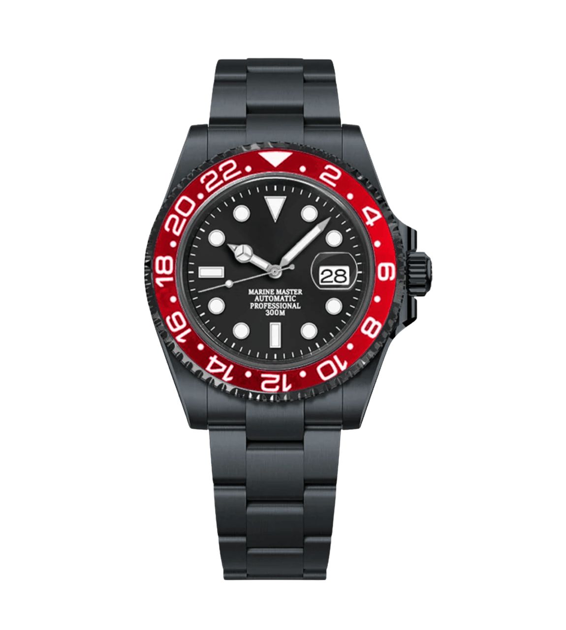 Seiko Submariner – Stealth Red GMT (Oyster) - 40mm