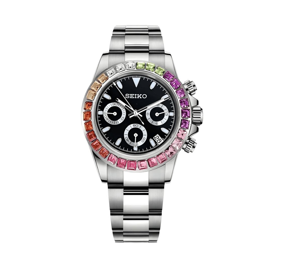 Seiko Silver-Rainbow-40mm