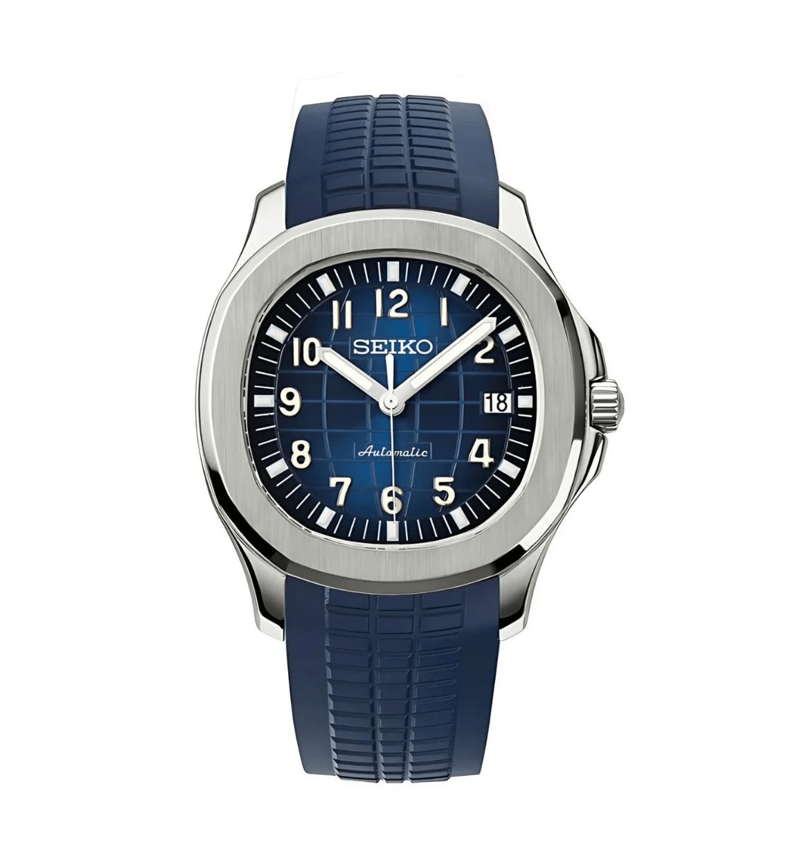 Seiko Aquanaut Silver Blue-41mm