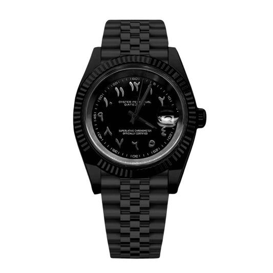Seiko Datejust All Black Arabic Dial (Jubilee) - 36mm