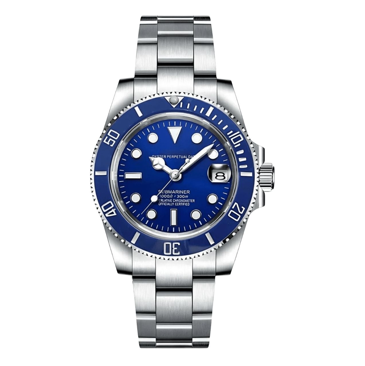 Seiko Submariner Blue Dial (Oyster)-40mm