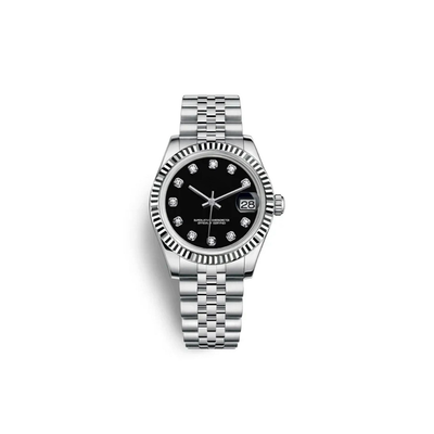 Lady DateJust Gem Black – Silver Edition 31mm