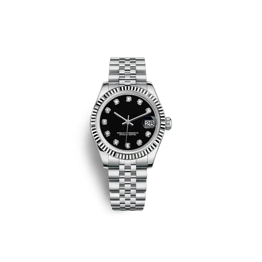 Lady DateJust Gem Black – Silver Edition 31mm