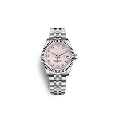 Lady DateJust Gem Pink – Silver Edition 31mm