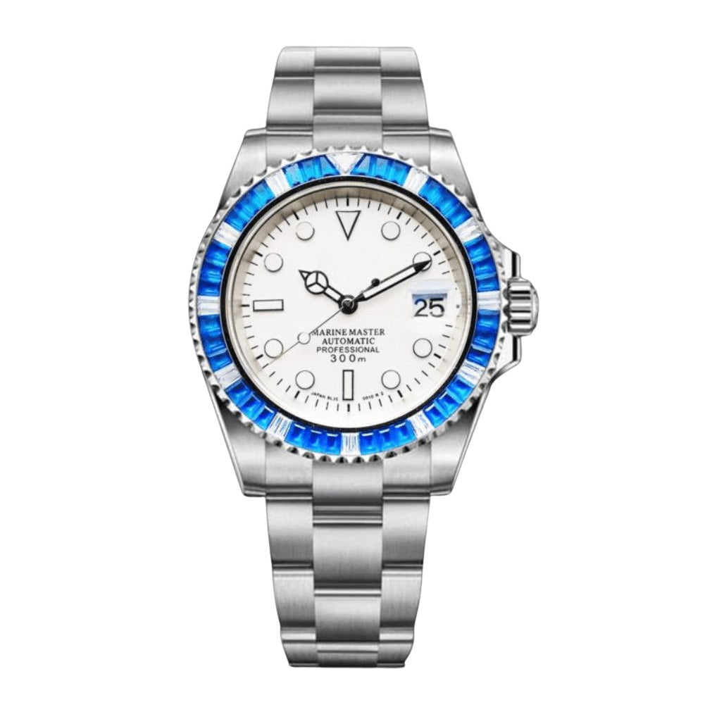 Seiko Submariner White Ruby (Oyster)-40mm